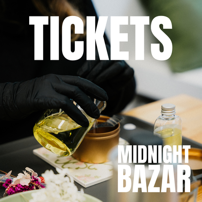 Workshoptickets für den Midnightbazar