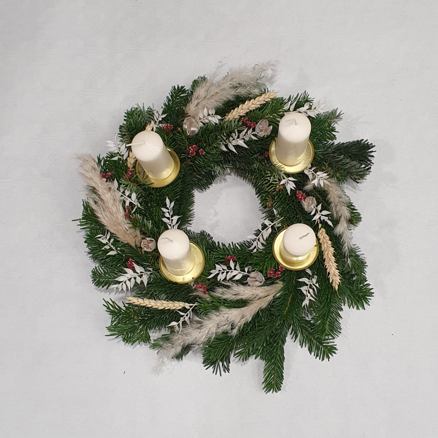 Adventskranz binden
