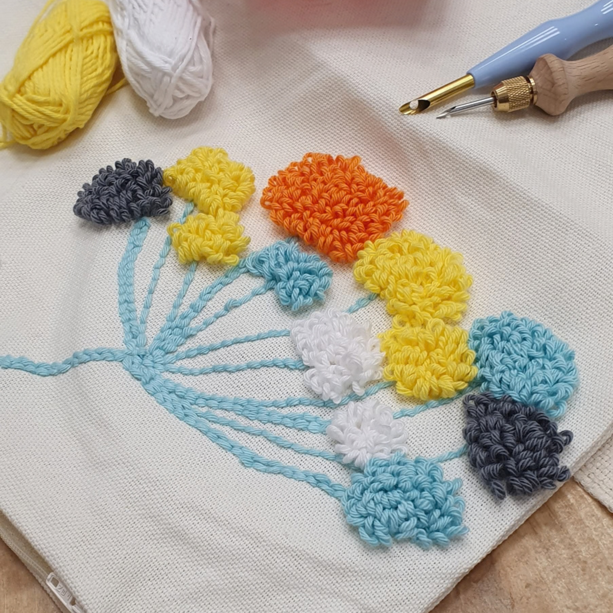 Punch Needle: Moderne Sticktechnik einfach lernen