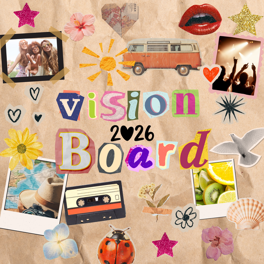 Vision Board gestalten - Dream it. Pin it. Live it.
