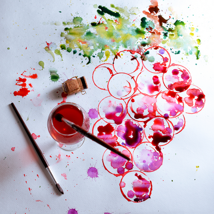 Wine and Paint: Malen mit Kaffee & Wein